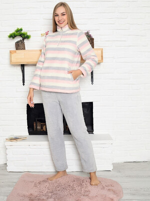 Купить Теплый плюшевый домашний костюм COCOON O61-5069 в Украина в Lingerie.ua - Одяг для дому та відпочинку, Фото 5