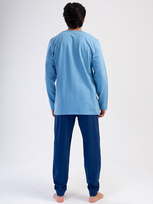 Купить Байковый домашний комплект с длинным рукавом VIENETTA MAN 4030030000 в Украина в Lingerie.ua - Одяг для дому та відпочинку, Фото 2