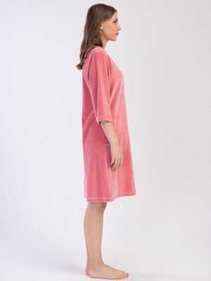 Купить Велюровый женский халат на молнии VIENETTA 4031060000 в Украина в Lingerie.ua - Одяг для дому та відпочинку, Фото 4