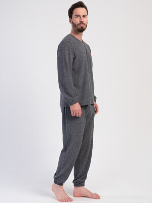 Купить Теплый домашний костюм с длинным рукавом VIENETTA MAN 4020380000 в Украина в Lingerie.ua - Одяг для дому та відпочинку, Фото 4