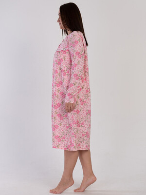 Купить Хлопковая ночная рубашка большого размера VIENETTA 1613730855 в Украина в Lingerie.ua - Одяг для дому та відпочинку, Фото 9