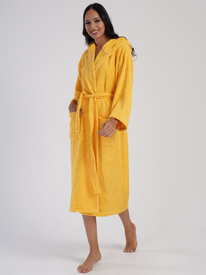 Купить Теплый женский халат с капюшоном VIENETTA 1617140000 в Украина в Lingerie.ua - Одяг для дому та відпочинку, Фото 9