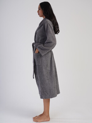 Купить Теплый женский халат с капюшоном VIENETTA 1617140000 в Украина в Lingerie.ua - Одяг для дому та відпочинку, Фото 7