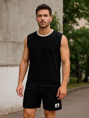 Купить Летний костюм из майки и шорт LNGR 170724 в Украина в Lingerie.ua - Одяг для дому та відпочинку, Фото 9