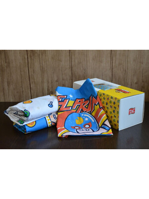 Купить Односпальный комплект постельного белья TAC Disney Brawl Stars Action с простыней на резинке в Украина в Lingerie.ua - Одяг для дому та відпочинку, Фото 2