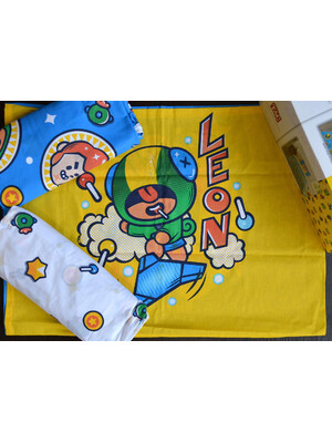 Купить Односпальный комплект постельного белья TAC Disney Brawl Stars Action с простыней на резинке в Украина в Lingerie.ua - Одяг для дому та відпочинку, Фото 3