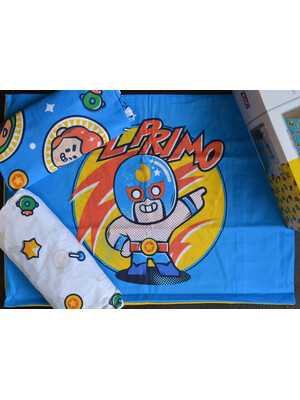 Купить Односпальный комплект постельного белья TAC Disney Brawl Stars Action с простыней на резинке в Украина в Lingerie.ua - Одяг для дому та відпочинку, Фото 4