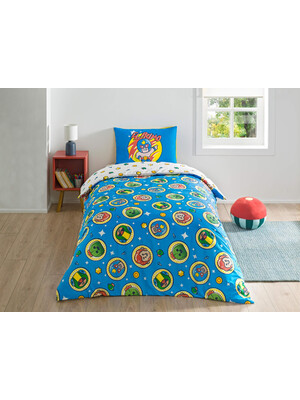 Купить Односпальный комплект постельного белья TAC Disney Brawl Stars Action с простыней на резинке в Украина в Lingerie.ua - Одяг для дому та відпочинку, Фото 5