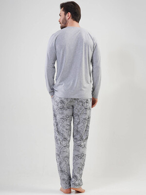 Купить Хлопковый домашний костюм с длинным рукавом VIENETTA MAN 2031273297 в Украина в Lingerie.ua - Одяг для дому та відпочинку, Фото 4