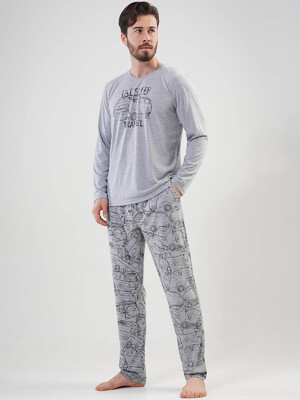 Купить Хлопковый домашний костюм с длинным рукавом VIENETTA MAN 2031273297 в Украина в Lingerie.ua - Одяг для дому та відпочинку, Фото 6