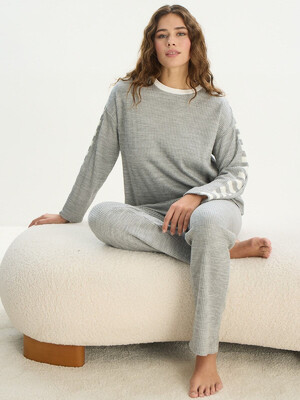 Купить Домашний костюм с длинным рукавом SEVIM 16109 в Украина в Lingerie.ua - Одяг для дому та відпочинку, Фото 3