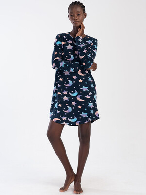 Купить Хлопковая домашняя туника с длинным рукавом VIENETTA 4032796957 в Украина в Lingerie.ua - Одяг для дому та відпочинку, Видео