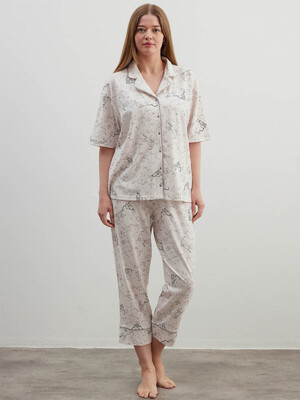 Купить Хлопковая женская пижама с коротким рукавом HAYS 40270 в Украина в Lingerie.ua - Одяг для дому та відпочинку, Фото 7