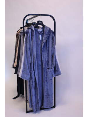 Теплый плюшевый халат LNGR 170703