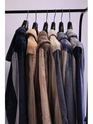 Купить Теплый плюшевый халат LNGR 170703 в Украина в Lingerie.ua - Одяг для дому та відпочинку, Фото 4