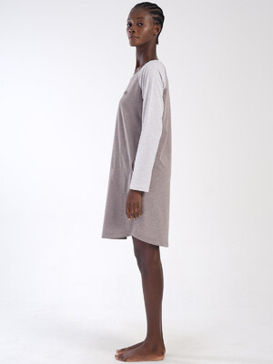 Купить Хлопковая домашняя туника с длинным рукавом VIENETTA 4033300000 в Украина в Lingerie.ua - Одяг для дому та відпочинку, Фото 4