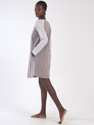 Купить Хлопковая домашняя туника с длинным рукавом VIENETTA 4033300000 в Украина в Lingerie.ua - Одяг для дому та відпочинку, Фото 5