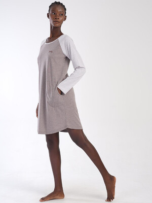 Купить Хлопковая домашняя туника с длинным рукавом VIENETTA 4033300000 в Украина в Lingerie.ua - Одяг для дому та відпочинку, Фото 6