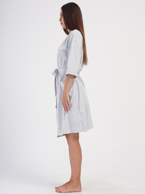 Купить Хлопковый домашний женский халат VIENETTA 4053600000 в Украина в Lingerie.ua - Одяг для дому та відпочинку, Фото 6