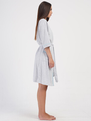 Купить Хлопковый домашний женский халат VIENETTA 4053600000 в Украина в Lingerie.ua - Одяг для дому та відпочинку, Фото 12