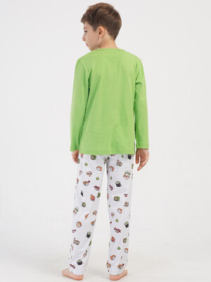 Купить Хлопковый детский домашний комплект с длинным рукавом VIENETTA KIDS 4051970158 в Украина в Lingerie.ua - Одяг для дому та відпочинку, Фото 6