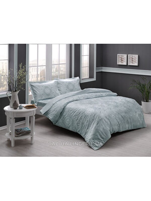 Купить Двуспальный комплект постельного белья TAC Saten Lucca в Украина в Lingerie.ua - Одяг для дому та відпочинку, Фото 2