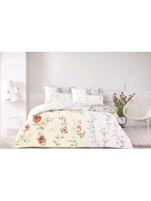 Купить Двуспальный комплект постельного белья TAC Ranforce Sandra в Украина в Lingerie.ua - Одяг для дому та відпочинку, Фото 2