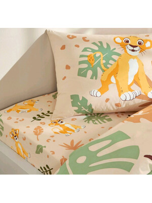 Купить Односпальный комплект постельного белья TAC Disney Lion King с простыней на резинке в Украина в Lingerie.ua - Одяг для дому та відпочинку, Фото 2