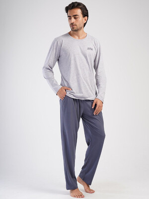 Купить Хлопковый домашний комплект с длинным рукавом VIENETTA MAN 4051463695 в Украина в Lingerie.ua - Одяг для дому та відпочинку, Фото 7