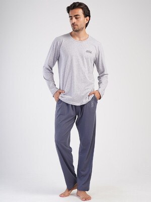 Купить Хлопковый домашний комплект с длинным рукавом VIENETTA MAN 4051463695 в Украина в Lingerie.ua - Одяг для дому та відпочинку, Фото 8