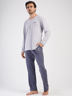 Купить Хлопковый домашний комплект с длинным рукавом VIENETTA MAN 4051463695 в Украина в Lingerie.ua - Одяг для дому та відпочинку, Фото 9