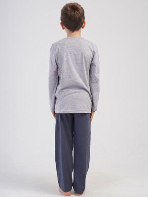 Купить Домашний комплект с длинным рукавом для мальчика VIENETTA KIDS 4051483695 в Украина в Lingerie.ua - Одяг для дому та відпочинку, Фото 4