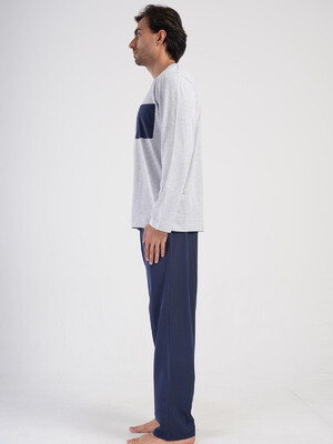 Купить Хлопковый домашний комплект с длинным рукавом VIENETTA MAN 4040740000 в Украина в Lingerie.ua - Одяг для дому та відпочинку, Фото 2