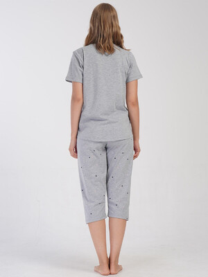 Купить Трикотажный костюм из футболки и капри VIENETTA 4081430495 в Украина в Lingerie.ua - Одяг для дому та відпочинку, Фото 8