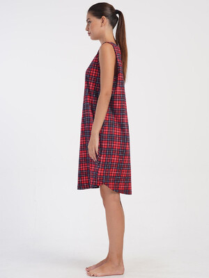 Купить Хлопковая туника большого размера без рукавов VIENETTA 4070343029 в Украина в Lingerie.ua - Одяг для дому та відпочинку, Фото 5