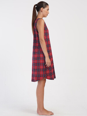 Купить Хлопковая туника большого размера без рукавов VIENETTA 4070343029 в Украина в Lingerie.ua - Одяг для дому та відпочинку, Фото 6