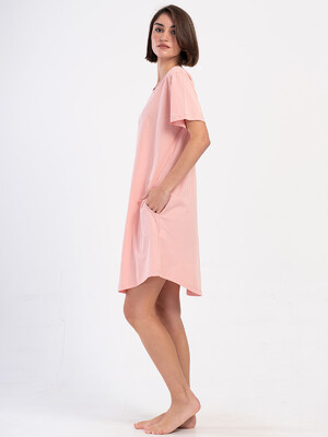 Купить Бавовняна туніка великого розміру з коротким рукавом VIENETTA 4053530000 в Украина в Lingerie.ua - Одяг для дому та відпочинку, Фото 13