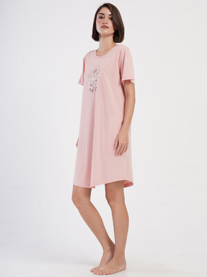 Купить Бавовняна туніка великого розміру з коротким рукавом VIENETTA 4053530000 в Украина в Lingerie.ua - Одяг для дому та відпочинку, Фото 9