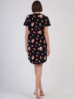 Купить Хлопковая туника большого размера с карманами VIENETTA 4090976826 в Украина в Lingerie.ua - Одяг для дому та відпочинку, Фото 4