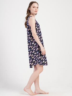 Купить Хлопковая летняя туника большого размера VIENETTA 4091240911 в Украина в Lingerie.ua - Одяг для дому та відпочинку, Фото 6