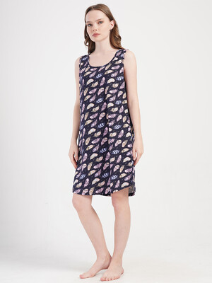 Купить Хлопковая летняя туника большого размера VIENETTA 4091240911 в Украина в Lingerie.ua - Одяг для дому та відпочинку, Фото 7