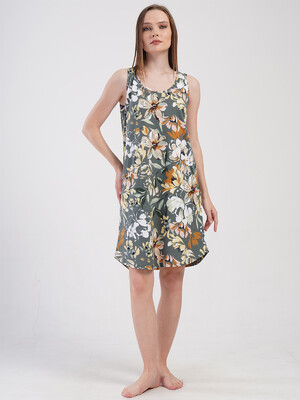 Хлопковая летняя туника с карманами VIENETTA 4080210171