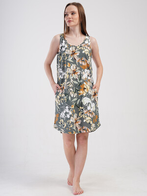 Купить Хлопковая летняя туника с карманами VIENETTA 4080210171 в Украина в Lingerie.ua - Одяг для дому та відпочинку, Фото 7