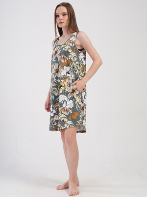 Купить Хлопковая летняя туника с карманами VIENETTA 4080210171 в Украина в Lingerie.ua - Одяг для дому та відпочинку, Фото 8