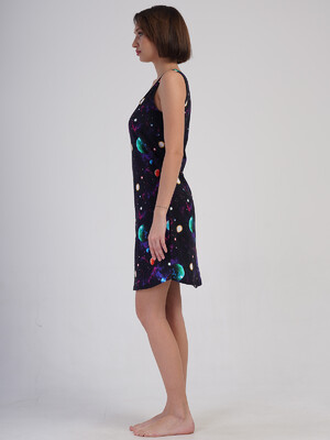 Купить Хлопковая летняя домашняя туника VIENETTA 4083610251 в Украина в Lingerie.ua - Одяг для дому та відпочинку, Фото 4