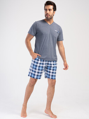 Купить Домашний костюм мужской с шортами VIENETTA MAN 4041312754 в Украина в Lingerie.ua - Одяг для дому та відпочинку, Фото 6