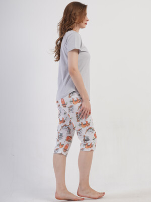 Купить Хлопковый комплект с бриджами VIENETTA 4081831781 в Украина в Lingerie.ua - Одяг для дому та відпочинку, Фото 2