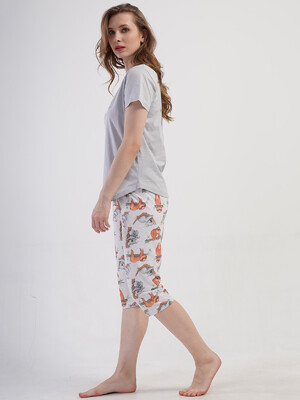 Купить Хлопковый комплект с бриджами VIENETTA 4081831781 в Украина в Lingerie.ua - Одяг для дому та відпочинку, Фото 11