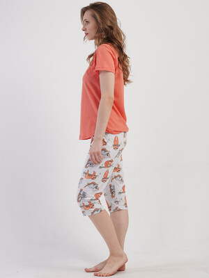 Купить Хлопковый комплект с бриджами VIENETTA 4081831781 в Украина в Lingerie.ua - Одяг для дому та відпочинку, Фото 6