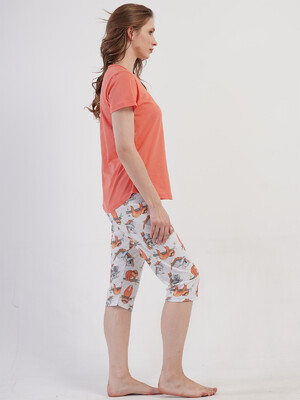 Купить Хлопковый комплект с бриджами VIENETTA 4081831781 в Украина в Lingerie.ua - Одяг для дому та відпочинку, Фото 5